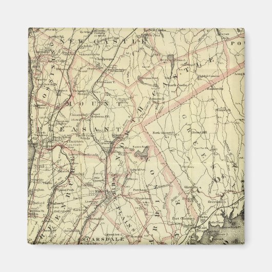 Colton's Driving and Wheeling Map of the US 2 Magneet (Voorkant)