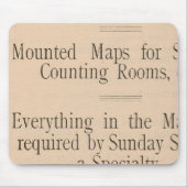 Colton's Driving and Wheeling Map of the US Muismat (Voorkant)