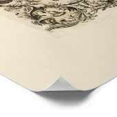 Colton's Map of Missouri (1851) Poster (Hoek)