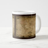 Colton's oude Wereldkaart Jumbo soep mok (Voorkant rechts)