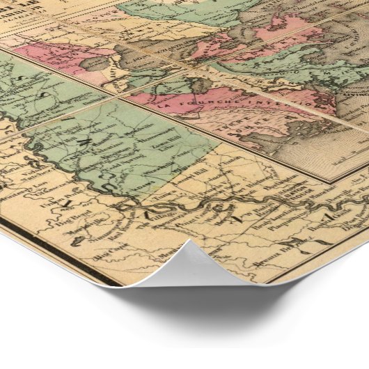 Colton's Plans of US Harbors Poster (Hoek)