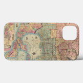 Colton's Railroad And Military Map Case-Mate iPhone Case (Achterkant (horizontaal))