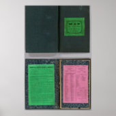 Colton's Railroadand County Map, Verenigde Staten Poster (Voorkant)