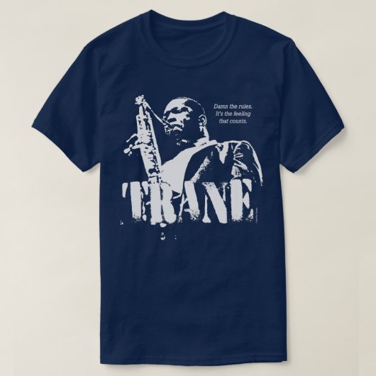 Coltrane Jazz Wisdom Saxophonist Musician (1color) T-shirt (Design voorkant)