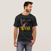 Coltrane Jazz Wisdom Saxophonist Musician T-shirt (Voorkant volledig)