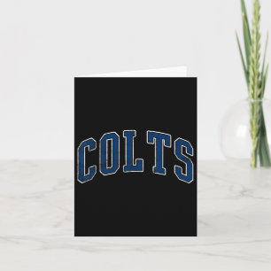 Colts Naam Vintage Retro Cadeau Mannen Vrouwen Jon Kaart