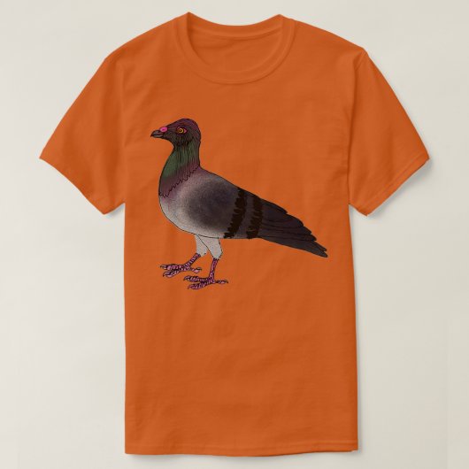 Columba livia 2 t-shirt (Design voorkant)
