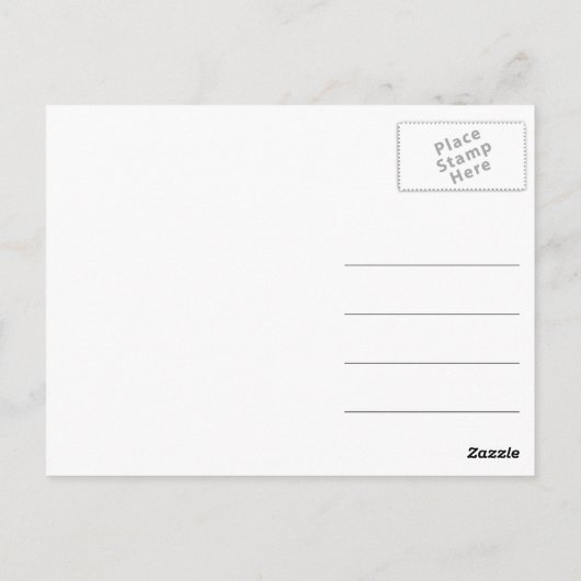 Columba palumbus briefkaart (Achterkant)