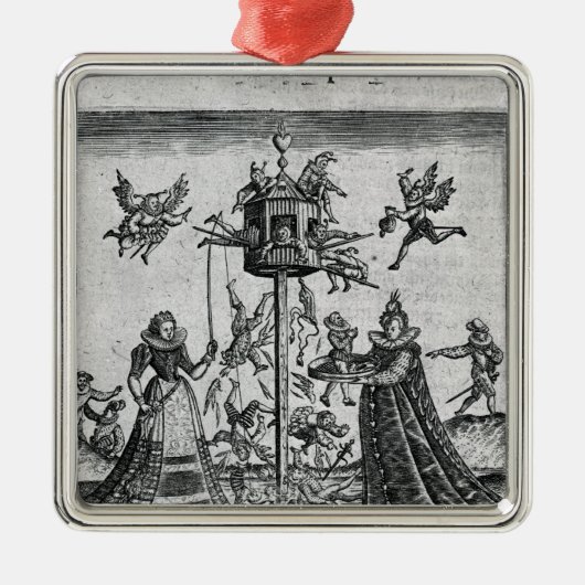 Columbariumpuellarum Metalen Ornament (Voorkant)