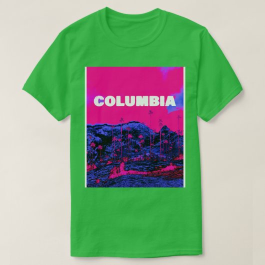 Columbia 2 t-shirt (Design voorkant)