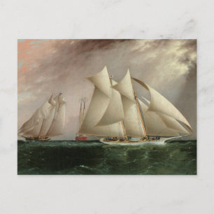 Columbia and Dauntless Hurricane Cup Race Briefkaart
