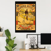  Columbia Bicycle 36 x 24 Reprint Poster (Thuiskantoor)