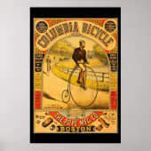  Columbia Bicycle 36 x 24 Reprint Poster (Voorkant)