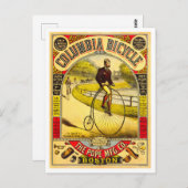 Columbia Bicycle  Advertentie Briefkaart (Voorkant / Achterkant)