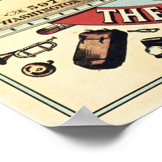 COLUMBIA BICYCLE American  Cycle Poster (Hoek)