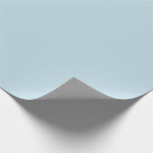Columbia Blauwe Pop Van Kleur Cadeaupapier (Hoek)