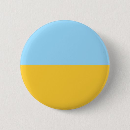 Columbia Blue en Gold CUSTOM Pins Ronde Button 5,7 Cm (Voorkant)