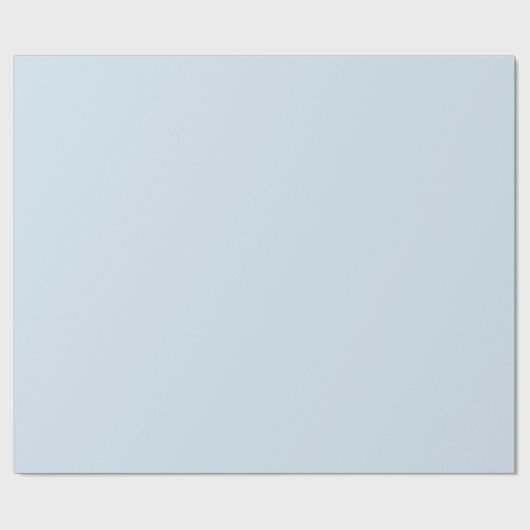 Columbia Blue Solid Plain Color Cadeaupapier (Vlak)