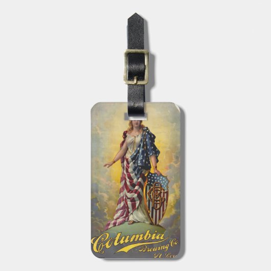 Columbia Brewing Co. Poster Bagagelabel (Voorkant verticaal)