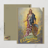 Columbia Brewing Co. Poster Briefkaart (Voorkant / Achterkant)