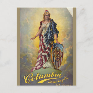 Columbia Brewing Co. Poster Briefkaart