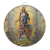 Columbia Brewing Co. Poster Dartbord (Voorkant)