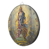 Columbia Brewing Co. Poster Dartbord (Voorkant Rechts)