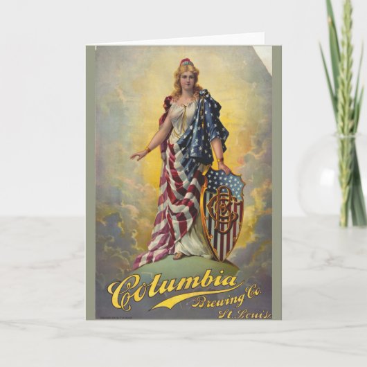 Columbia Brewing Co. Poster Kaart (Voorkant)
