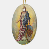 Columbia Brewing Co. Poster Keramisch Ornament (Links)