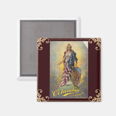 Columbia Brewing Co. Poster Magneet (Voorkant / Achterkant)