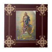 Columbia Brewing Co. Poster Tegeltje (Voorkant)