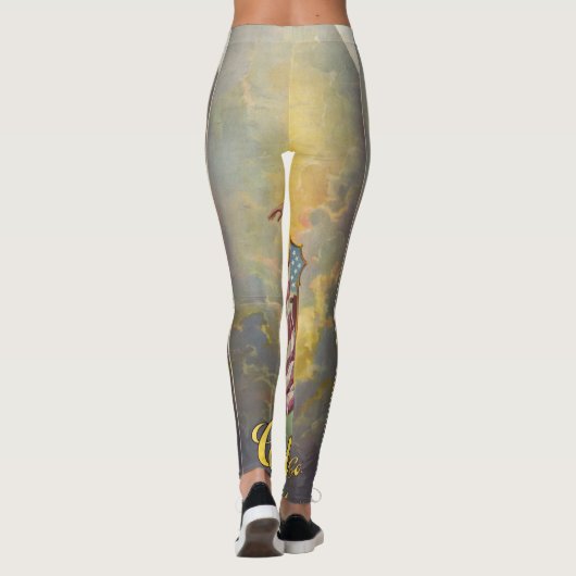 Columbia Brewing Co. Poster Vrouwelijke Leggings (Achterkant)