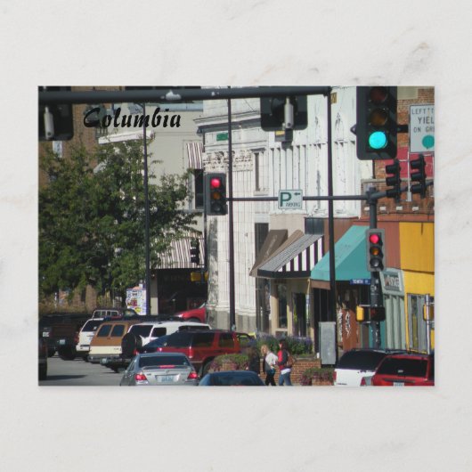 Columbia Briefkaart (Voorkant)