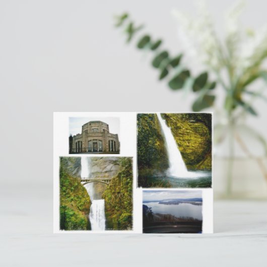 Columbia briefkaart oregon (Staand voorkant)