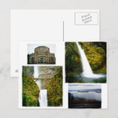 Columbia briefkaart oregon (Voorkant / Achterkant)