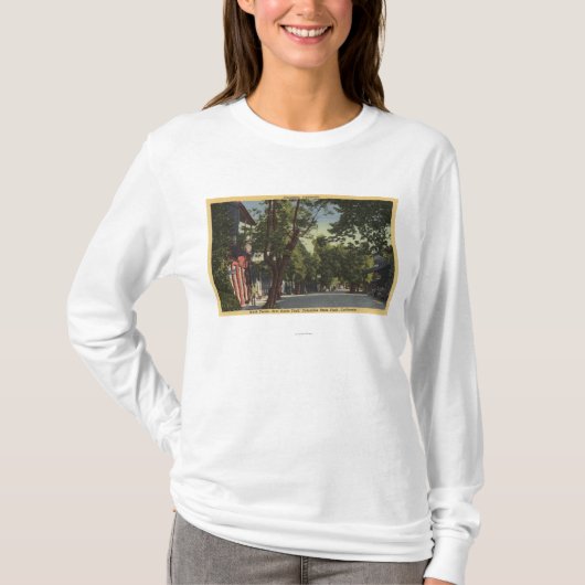 Columbia, Californië - Street Scene T-shirt (Voorkant)