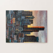 Columbia centre en het centrum van Seattle, Seattl Legpuzzel (Horizontaal)