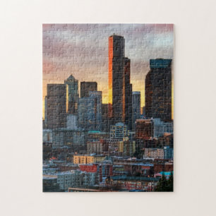 Columbia centre en het centrum van Seattle, Seattl Legpuzzel