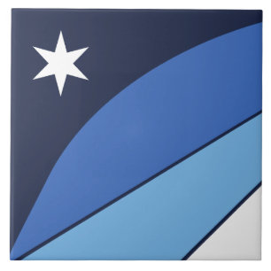 Columbia City Flag Tegel Tegeltje
