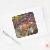 Columbia Falls Vierkante Sticker (Envelop)