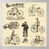  Columbia fiets en Poster (Voorkant)