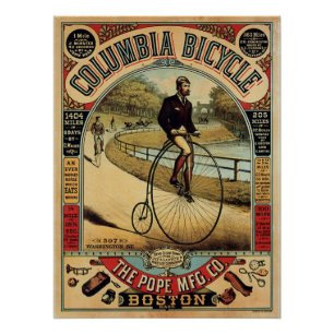 Columbia-fiets Perfect Poster