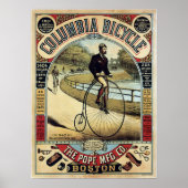  Columbia fietsen Reclame Poster (Voorkant)
