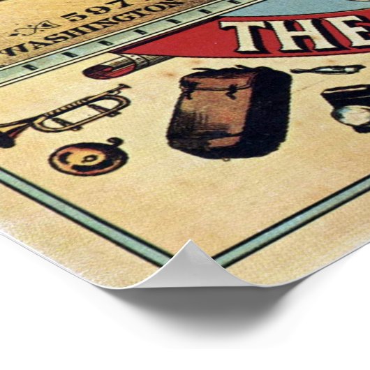  Columbia fietsen Reclame Poster (Hoek)