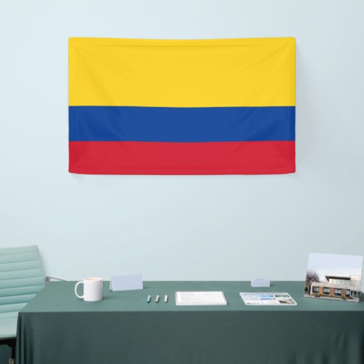 Columbia flag Banner (Beurs)