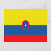 Columbia Flag Briefkaart (Voorkant)
