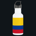 Columbia Flag Liberty Bottle Waterfles<br><div class="desc">Voeg een vleugje Colombiaanse trots toe aan je hydratatie routine met onze exclusieve Liberty-fles met de vlag van Colombia! Deze Liberty-fles is gemaakt met nauwgezette aandacht voor detail en is meer dan alleen een functioneel item; het is een viering van de levendige cultuur en nationale trots van Colombia. Het elegante...</div>