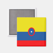 Columbia Flag Magneet (Voorkant / Achterkant)