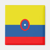 Columbia Flag Magneet (Voorkant)