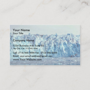 Columbia Glacier Visitekaartje